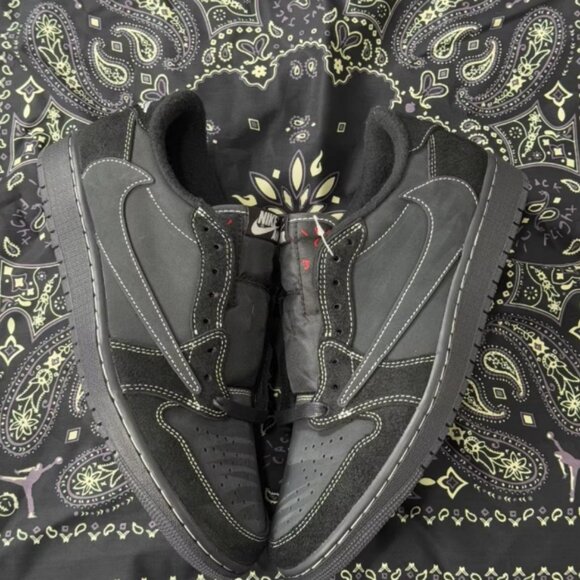 Jordan 1 Retro Low Og Sp Travis Scott Black Phantom main image 5